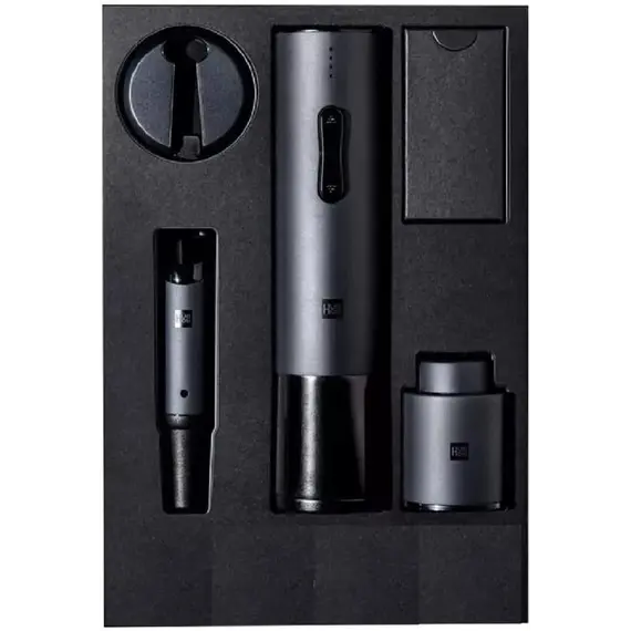 ღვინის ბოთლის სახსნელი Huo Hou Electric Wine Opener Deluxe HU0090 , 2 image - Primestore.ge
