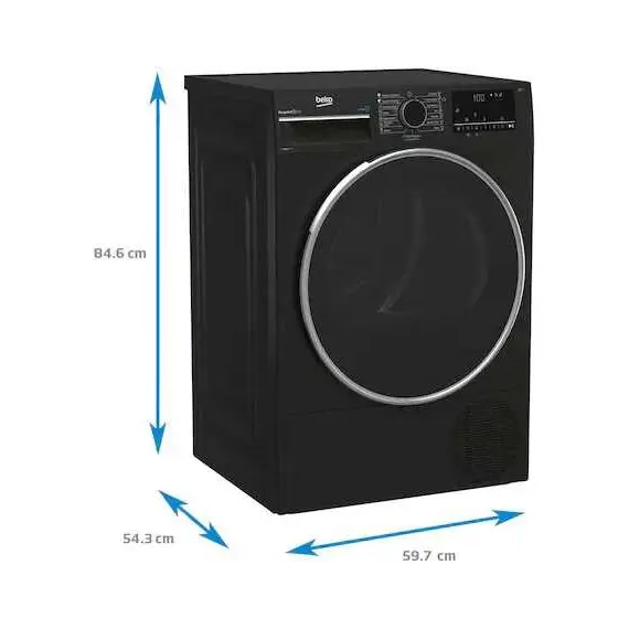 სარეცხის საშრობი BEKO B3T68239MG b300 , 4 image - Primestore.ge
