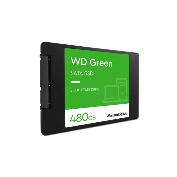 მყარი დისკი Western Digital Green 480GB 2.5" Sata SSD (WDS480G3G0A) , 2 image - Primestore.ge