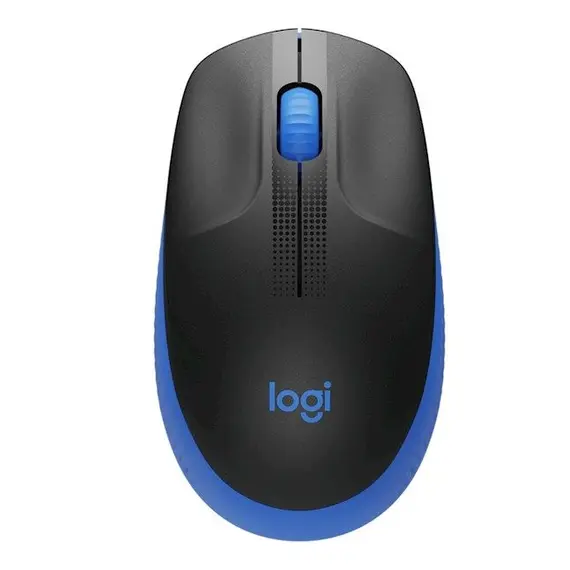 მაუსი Logitech M190 Wireless Mouse - Blue - Primestore.ge