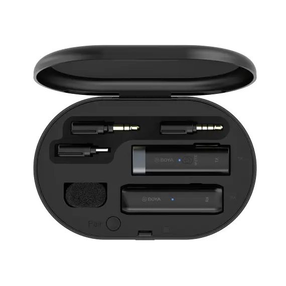 მიკროფონი BOYA BY-WM3D 2.4GHz Wireless Microphone , 3 image - Primestore.ge