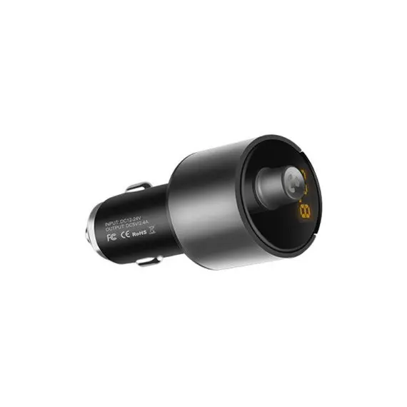 მანქანის დამტენი Hoco Smar Vehicle Mounted Bluetooth FM Launcher E19 , 3 image - Primestore.ge