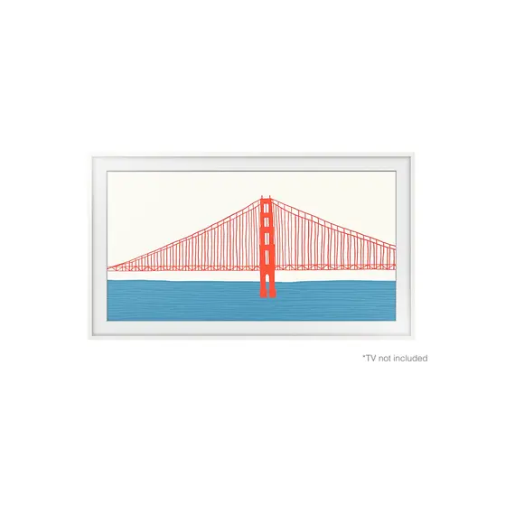 ტელევიზორის ჩარჩო Samsung Frame VG-SCFA55WTBRU  for 55" Frame TV , 4 image - Primestore.ge