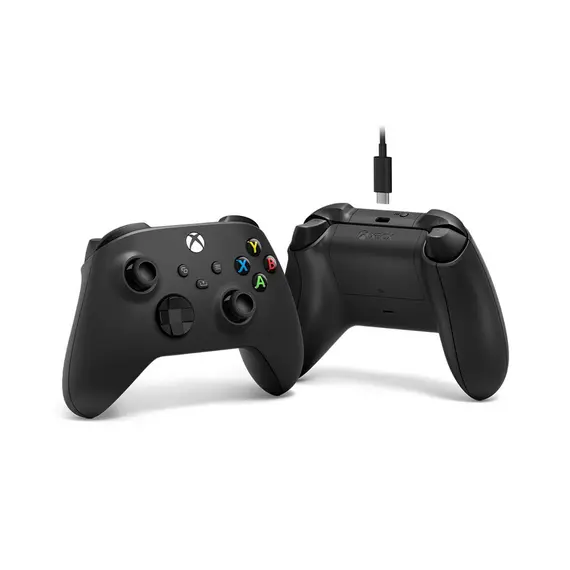 ჯოისტიკი Microsoft Xbox Series X/S Wireless Controller + USB C Cable - Carbon Black , 2 image - Primestore.ge