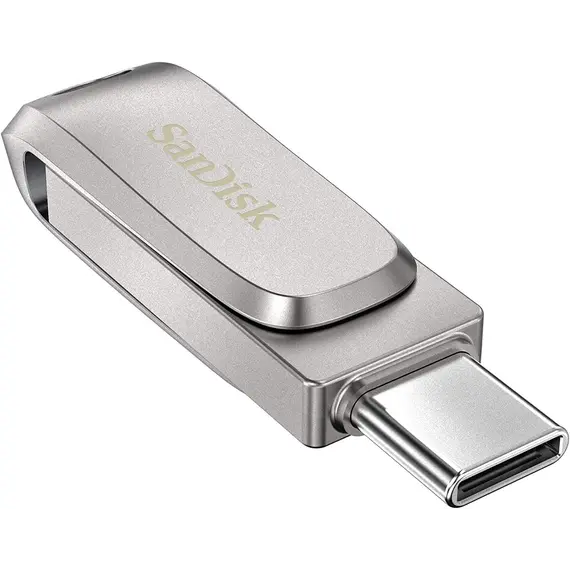 ფლეშ მეხსიერება SanDisk Ultra Dual Drive Luxe 64GB SDDDC4-064G-G46  - Primestore.ge