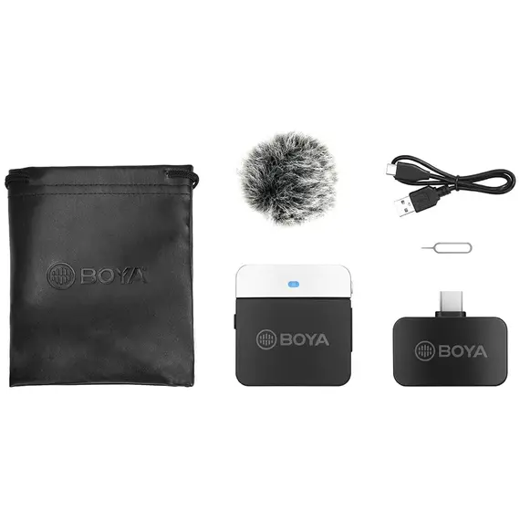 მიკროფონი BOYA BY-M1LV-U Wireless Microphone , 2 image - Primestore.ge
