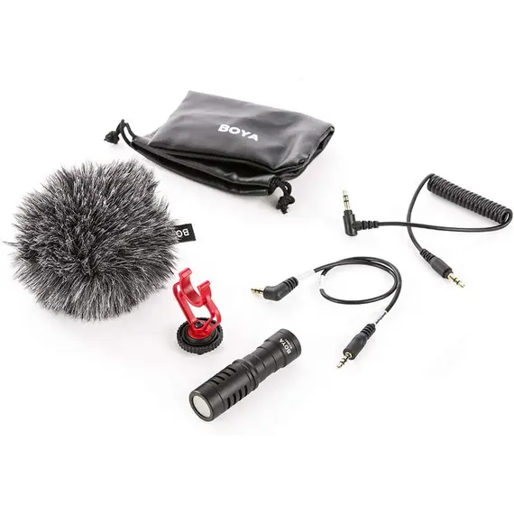 მიკროფონი BOYA BY-MM1 Cardioid Microphone , 2 image - Primestore.ge