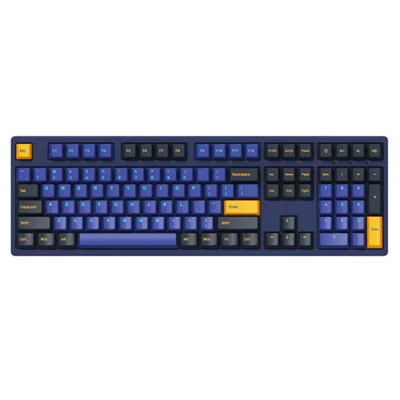 Keyboard Akko Keyboard 3108 V2 DS Horizon V2 Orange
