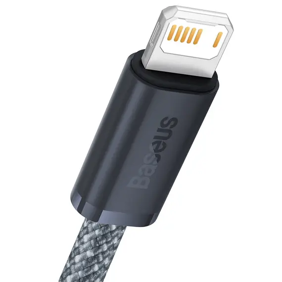 კაბელი Baseus Dynamic Series Fast Charging USB Data Cable Lightning 2.4A 2M CALD000516 , 2 image - Primestore.ge