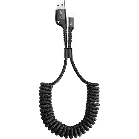 კაბელი Baseus Fish Eye Spring Data Cable CALSR-01  - Primestore.ge