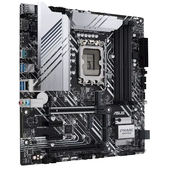 დედა დაფა ASUS PRIME Z690M-PLUS D4 s1700 Z690 4xDDR4 M.2 HDMI-DP mATX , 2 image - Primestore.ge