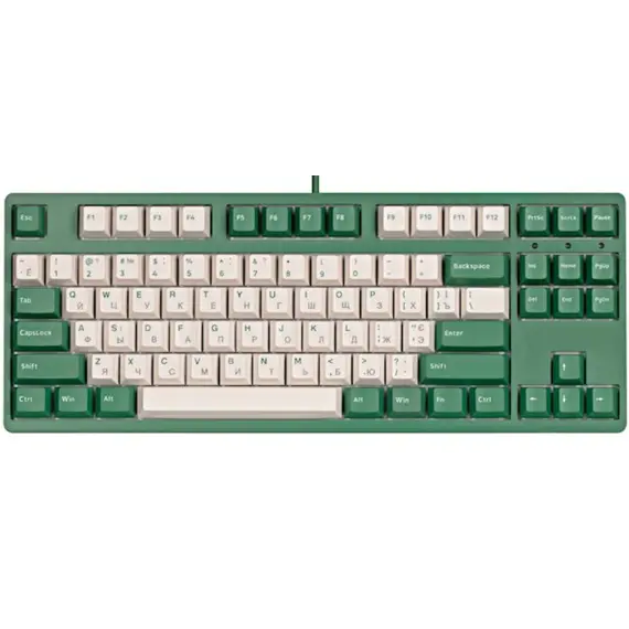 კლავიატურა Akko 3087 V2 Matcha Red Bean Cherry Silent Red  - Primestore.ge