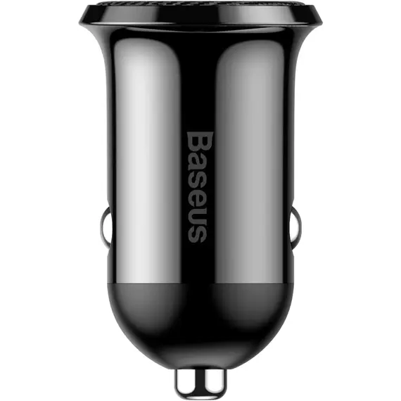 მანქანის დამტენი Baseus Grain Pro Car Charger Dual USB 4.8A CCALLP-01 , 2 image - Primestore.ge