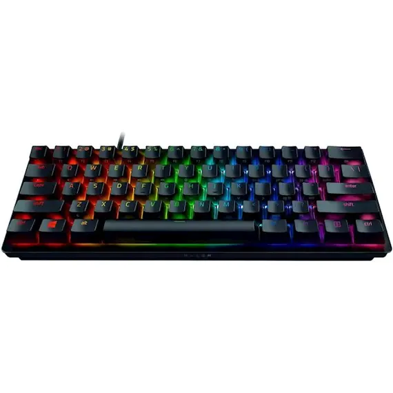 კლავიატურა Razer Huntsman Mini (Purple Switch) - US Layout , 2 image - Primestore.ge