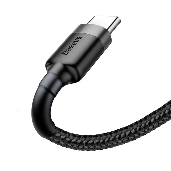 კაბელი Baseus Kevlar Cable USB For Type-C 3A 1M CATKLF-BG1 , 2 image - Primestore.ge