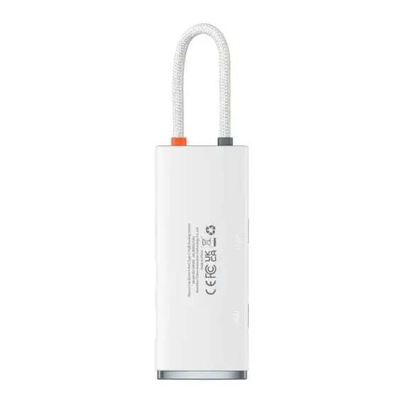 HUB გადამყვანი Baseus Lite Series 6-Port Type-C HUB Docking Station WKQX050102 , 3 image - Primestore.ge