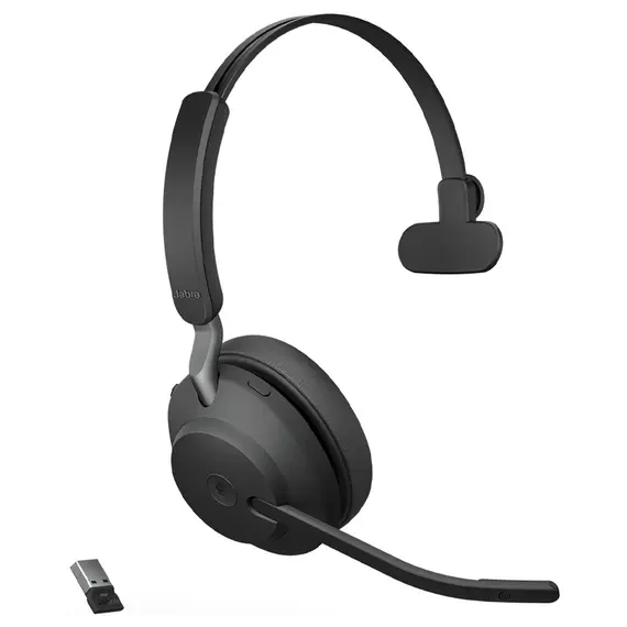 ყურსასმენი Jabra Evolve2 65 MS Mono Black  - Primestore.ge