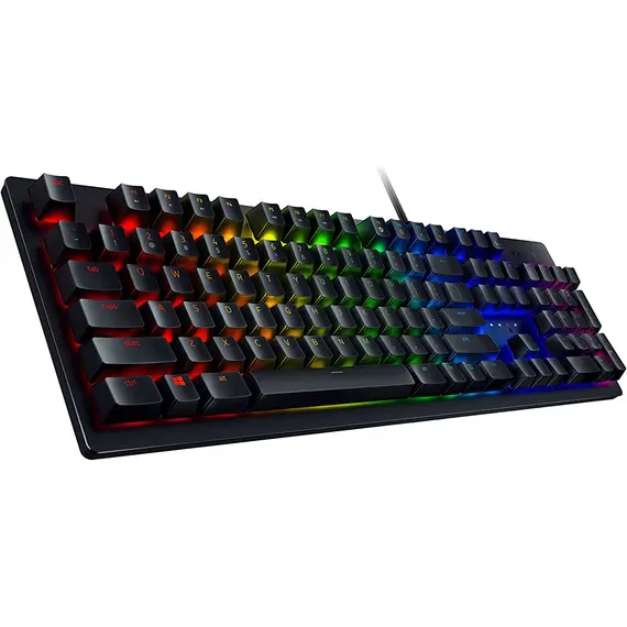 კლავიატურა Razer Gaming Keyboard Huntsman Mini Red Switch USB US RGB , 2 image - Primestore.ge