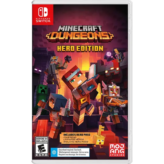 ვიდეო თამაში Game for Nintendo Switch Minecraft Dungeons Hero Edition  - Primestore.ge