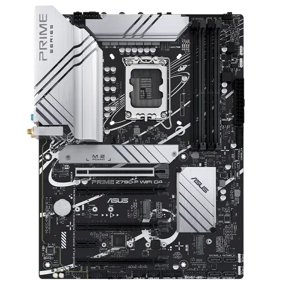 დედა დაფა ASUS PRIME PRIME Z790-P WIFI D4 s1700 Z790 4xDDR4 M.2 HDMI-DP Wi-Fi BT ATX  - Primestore.ge