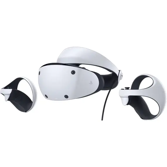 ფლეისთეიშენის კონტროლერი PlayStation VR2 Headset with Controllers for PlayStation 5 - White  - Primestore.ge