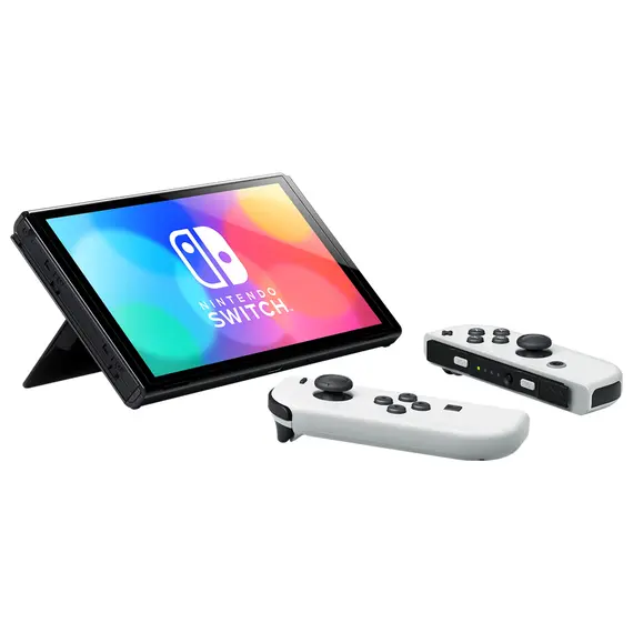 კონსოლი Nintendo Switch Console with OLED White , 4 image - Primestore.ge
