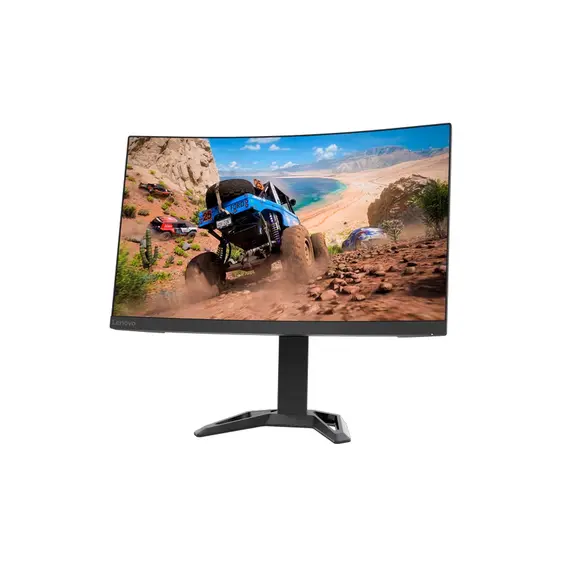 მონიტორი Lenovo 27" Curved (G27qc-30) - Black , 2 image - Primestore.ge