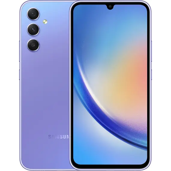 მობილური ტელეფონი Samsung A346B Galaxy A34 5G 6GB/128GB Duos Violet  - Primestore.ge