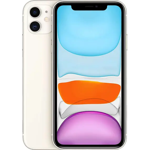 მობილური ტელეფონი iPhone 11 128GB White  - Primestore.ge