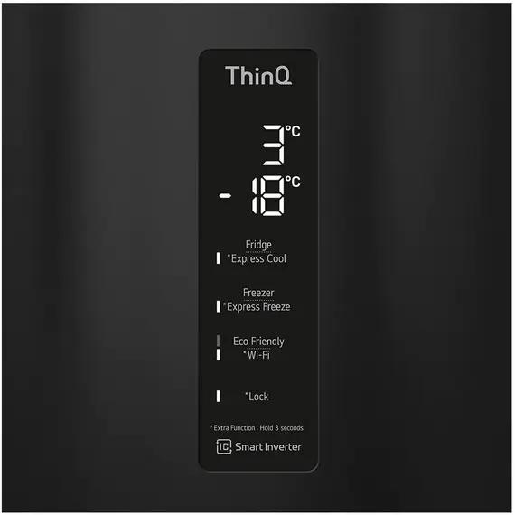 Refrigerator LG - GBB61BLHMN.ABLQEUR, 4 image