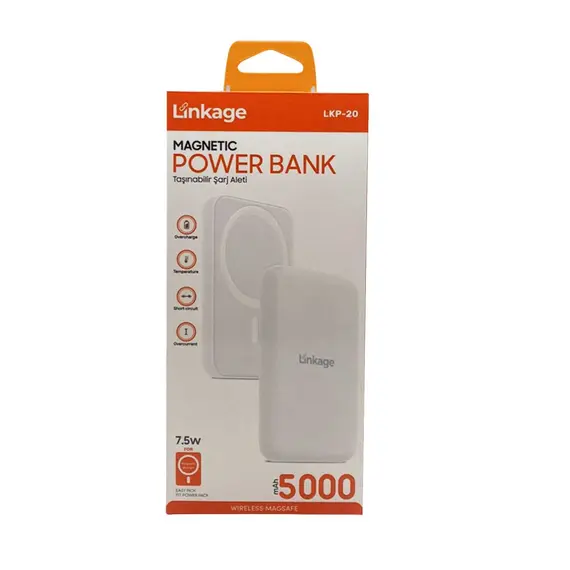 მაგნიტური პორტატული დამტენი LINKAGE LKP-20 , 3 image - Primestore.ge