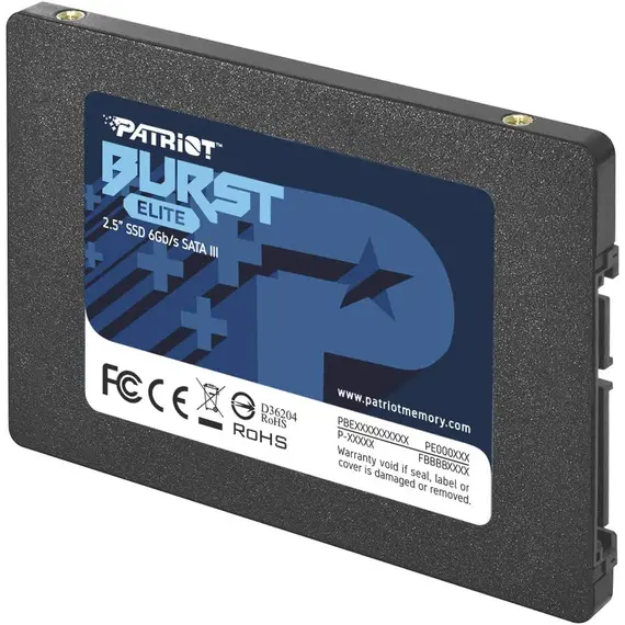 მყარი დისკი SSD SATA2.5'' 240GB BURST E PBE240GS25SSDR PATRIOT , 3 image - Primestore.ge