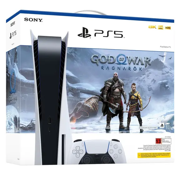 ფლეისთეიშენი PlayStation 5 Disc Version God of War Ragnarok Bundle , 2 image - Primestore.ge