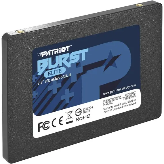 მყარი დისკი SSD SATA2.5'' 240GB BURST E PBE240GS25SSDR PATRIOT , 2 image - Primestore.ge