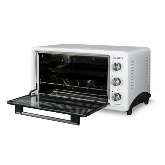 ელექტრო ღუმელი KUMTELL LX-3525 W თეთრი , 3 image - Primestore.ge