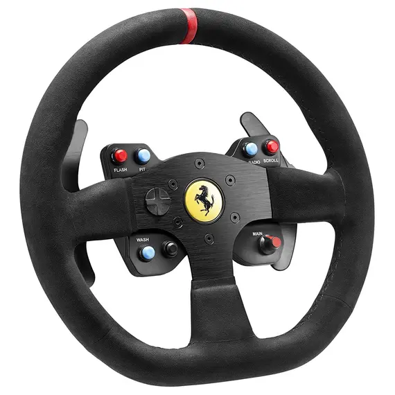 სათამაშო საჭე Thrustmaster Ferrari Race Kit With Alcantara Xbox\PS4 \PC , 2 image - Primestore.ge