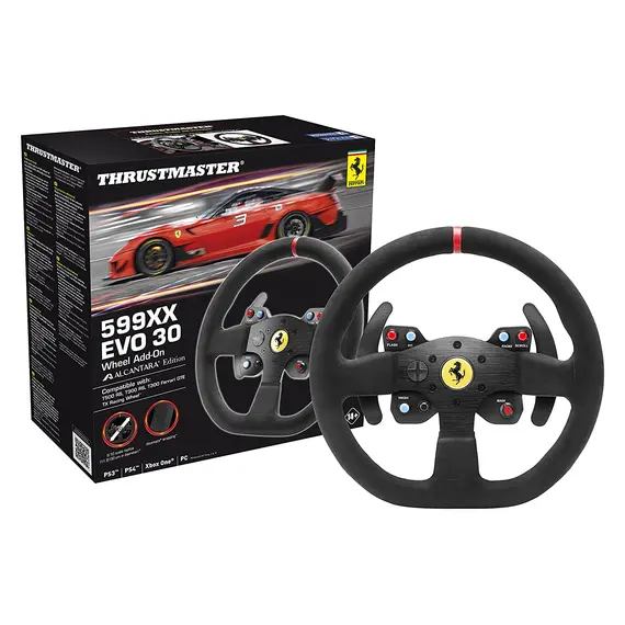 სათამაშო საჭე Thrustmaster Ferrari Race Kit With Alcantara Xbox\PS4 \PC , 3 image - Primestore.ge