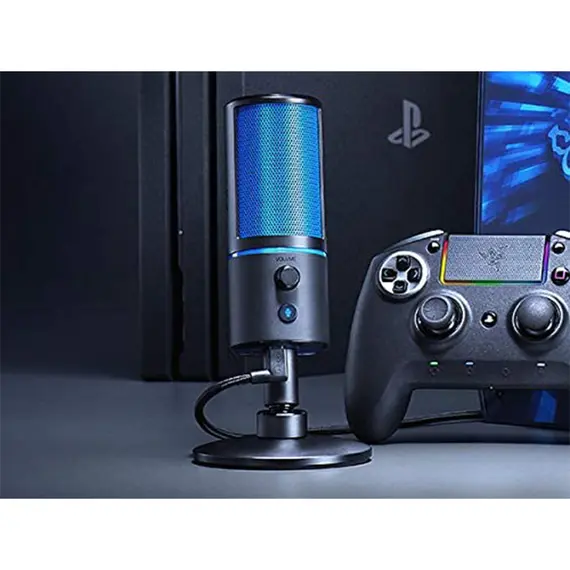 მიკროფონი Razer Microphone Seiren X PS4 USB Black/blue , 2 image - Primestore.ge