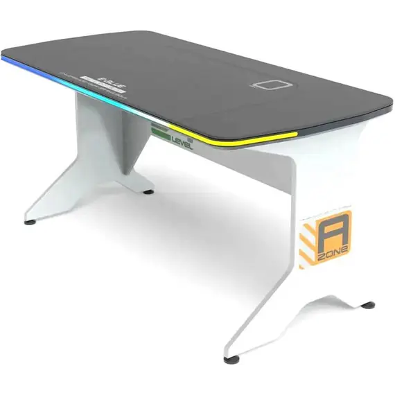 სათამაშო მაგიდა E-Blue EGT571BWHR-IA multi-color Gaming Desk - White , 2 image - Primestore.ge