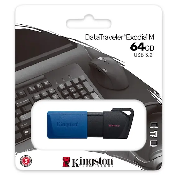 USB ფლეშ მეხსიერება Kingston DTXM/64GB , 3 image - Primestore.ge