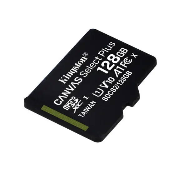 მეხსიერების ბარათი Kingston microSD 128GB C10 UHS-I R100MB/s  - Primestore.ge