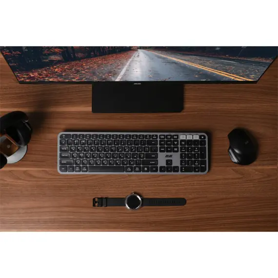 კლავიატურა 2E KS240 GRAY , 2 image - Primestore.ge
