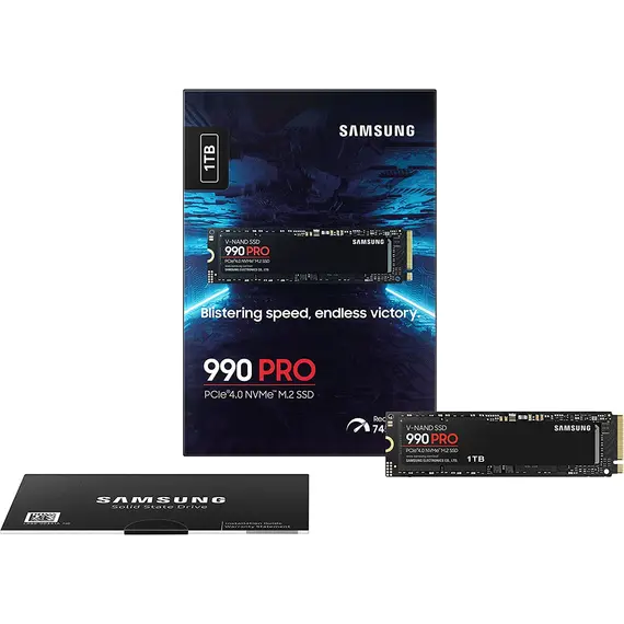 მყარი დისკი Samsung 990 PRO 1TB NVMe M.2 SSD (MZ-V9P1T0BW) , 7 image - Primestore.ge