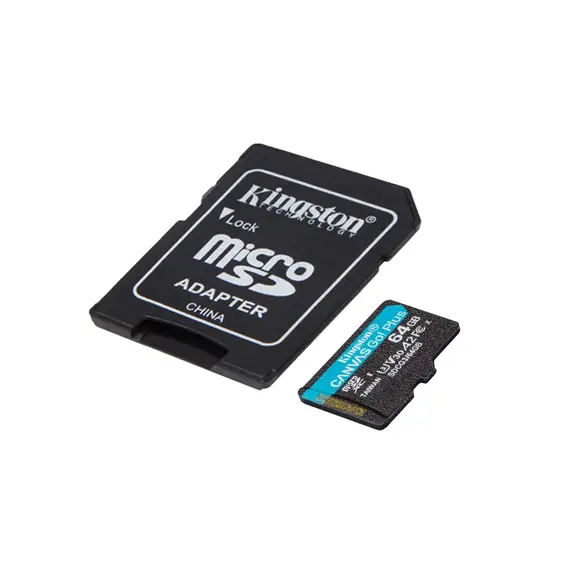 ფლეშ მეხსიერების ბარათი Kingston 64GB SDXC Canvas Go! Plus (SDCG3/64) , 2 image - Primestore.ge