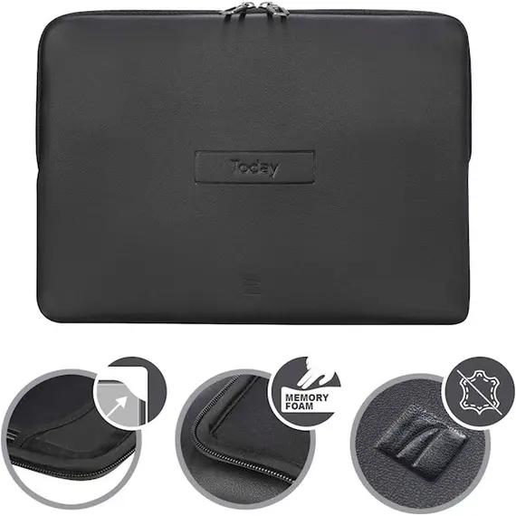 ლეპტოპის ჩანთა TUCANO TODAY SLEEVE 11"/12" BLACK , 3 image - Primestore.ge