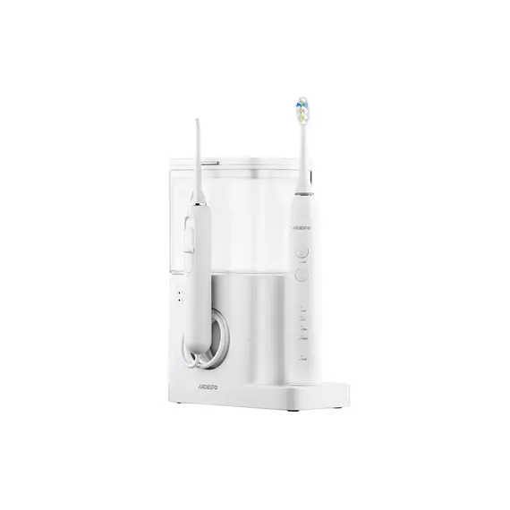 ირიგატორი + კბილის ელექტრო ჯაგრისი Ardesto OI-R600WTB Oral Irrigator 600ml + Electric Toothbrush white 2 in 1 , 3 image - Primestore.ge