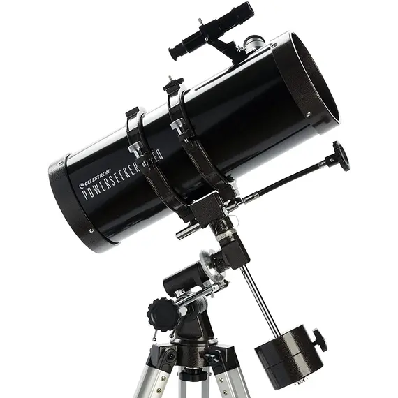 Telescope Celestron PowerSeeker 127 EQ With Motor Drive And Phone adapter, 2 image