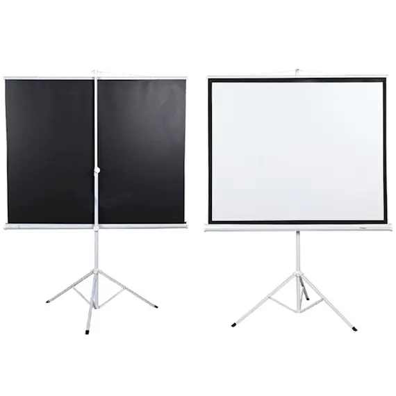 პროექტორის ეკრანი ALLSCREEN TRIPOD PROJECTION SCREEN 244 X 244 CM HD FABRIC CTP-9696 , 2 image - Primestore.ge