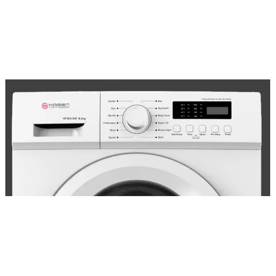 სარეცხი მანქანა Hagen HFW610W , 2 image - Primestore.ge