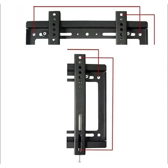 ტელევიზორის საკიდი Allscreen Universal LCD LED TV Bracket CTMB25  14"-42" ინჩი , 2 image - Primestore.ge
